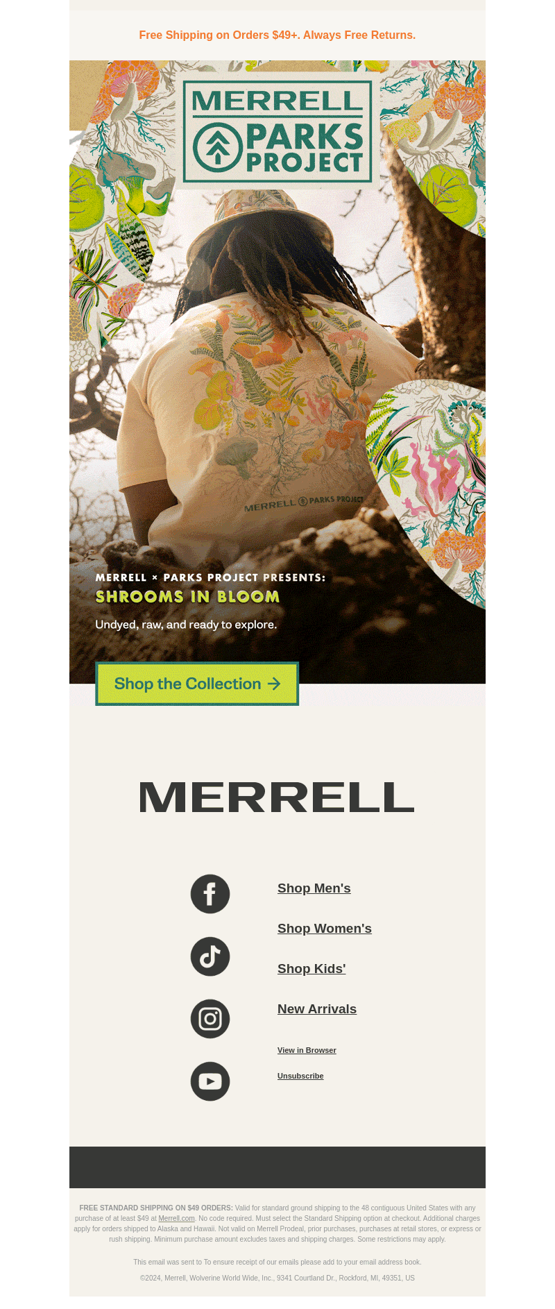 JUST LANDED: Merrell x Parks Project