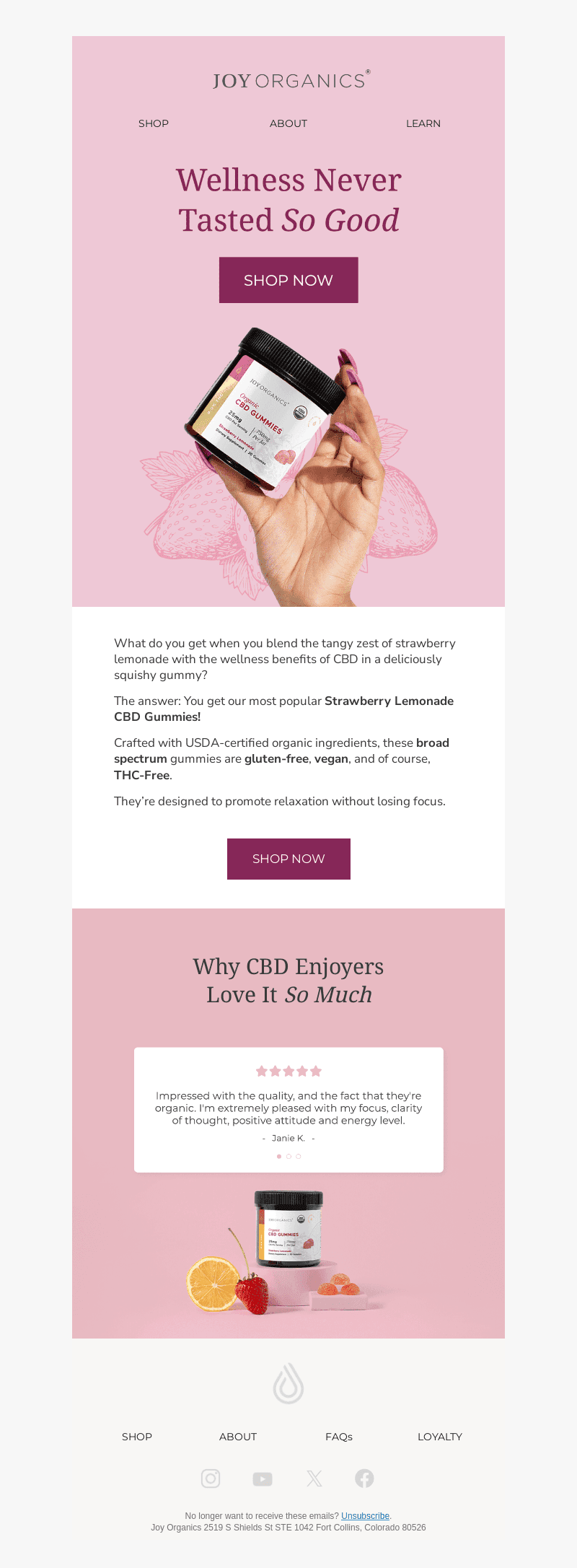 Strawberry Lemonade + CBD + Gummies = ?