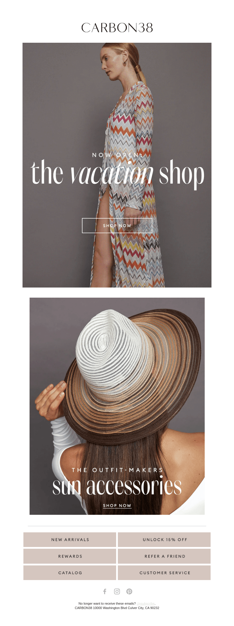 Now Open: The Vacation Shop