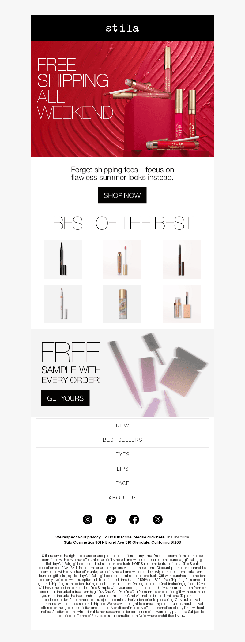 Sitewide: Enjoy FREE Shipping ✨
