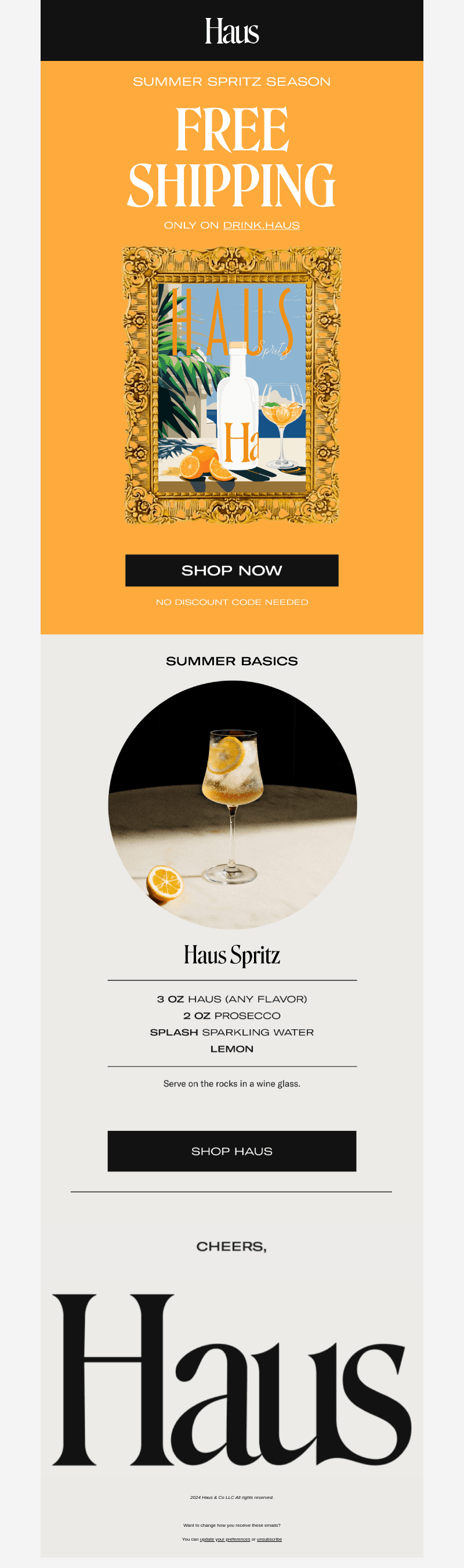 Haus email from Thu, Jun 6, 2024