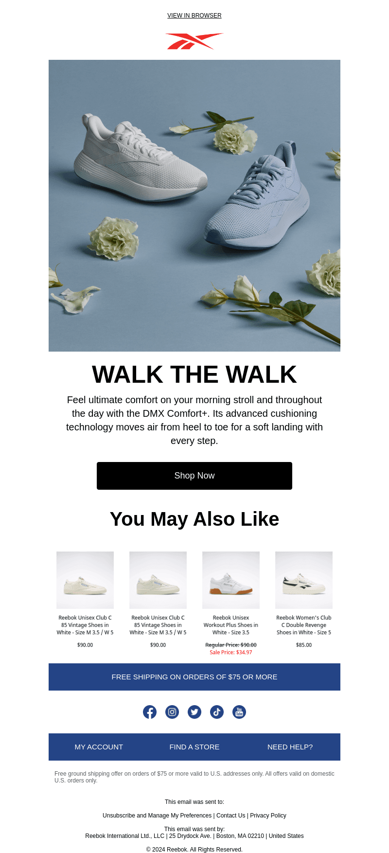 DMX Comfort+ = best walking partner