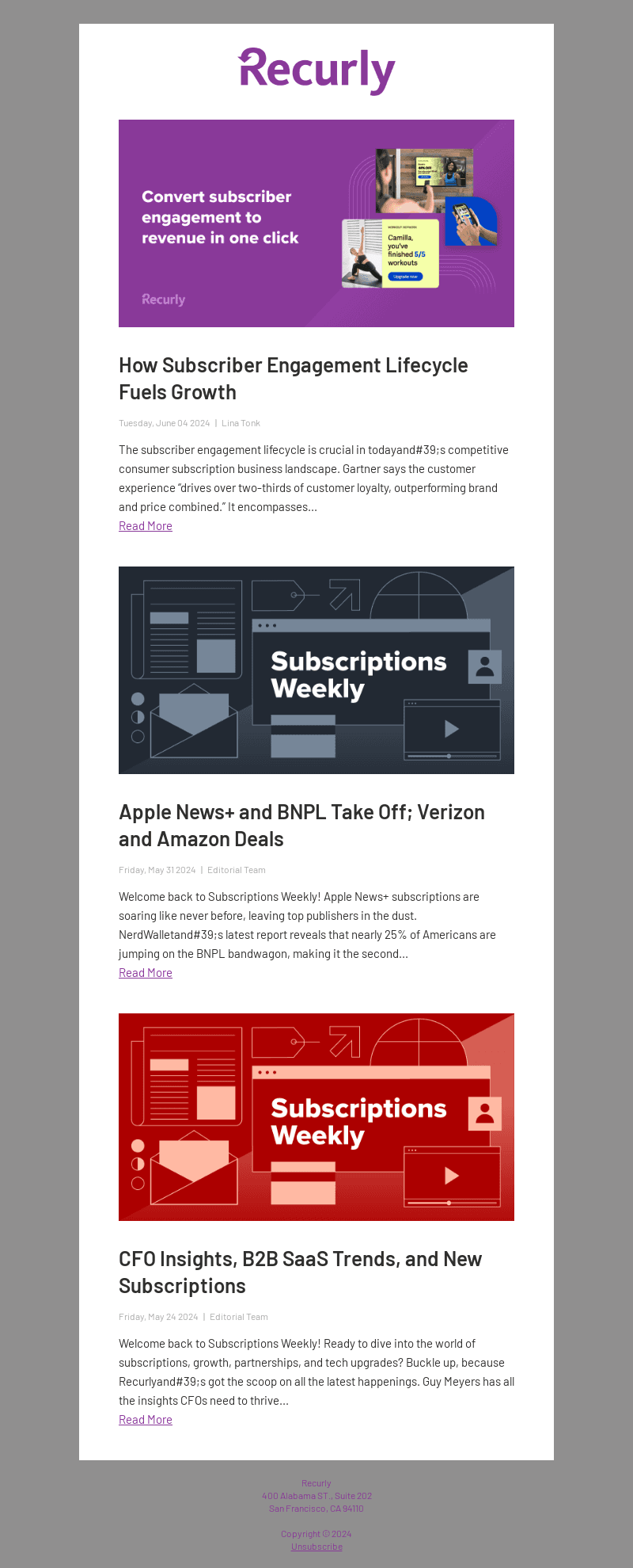 Your Weekly Recurly Blog Roundup