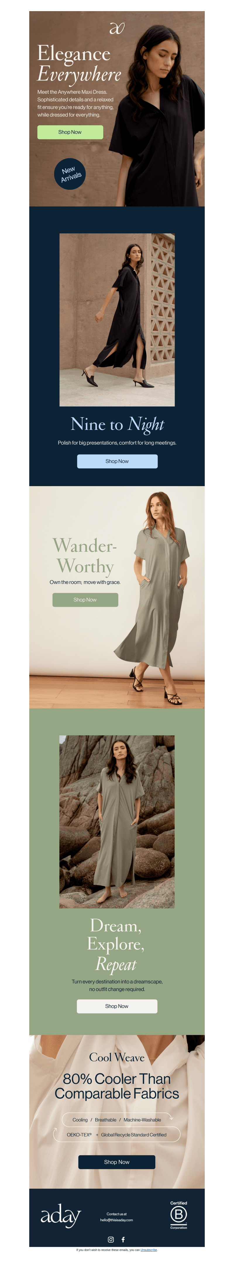Introducing our NEW Anywhere Maxi Dress