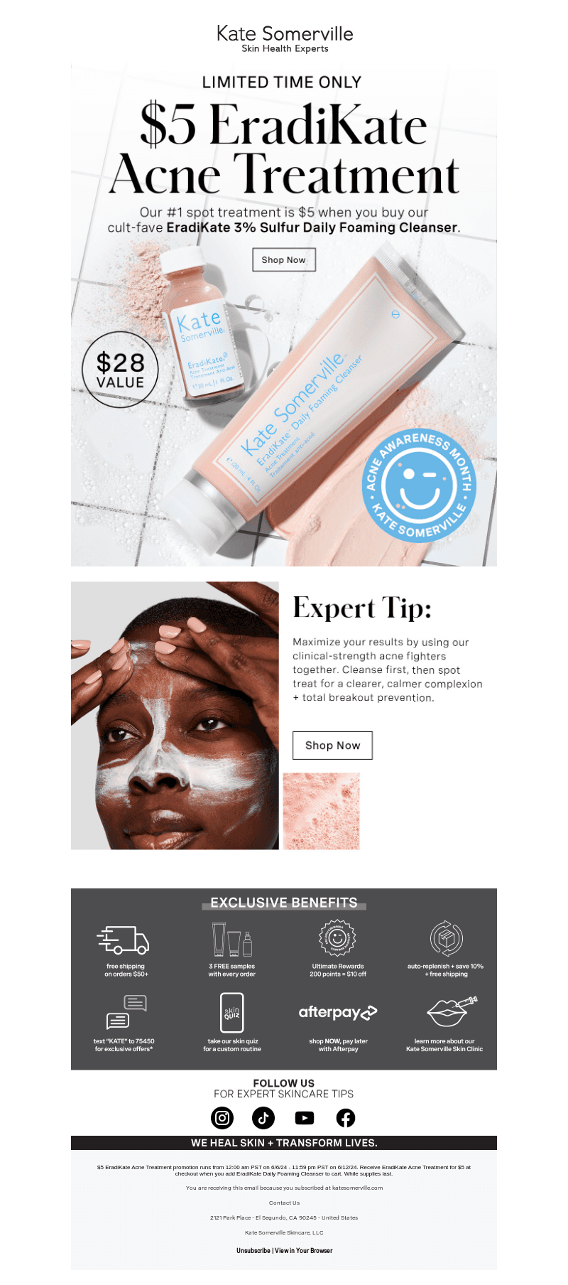 June is Acne Awareness Month!