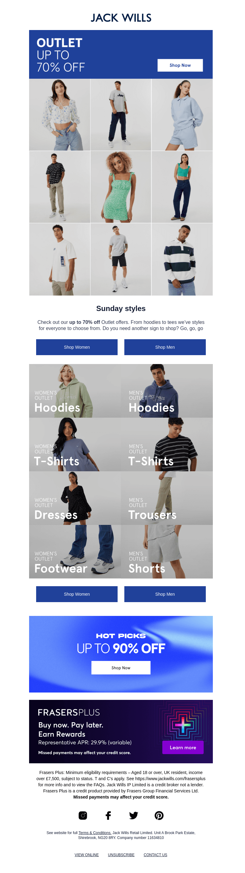 SURPRISE: Up to 70% off