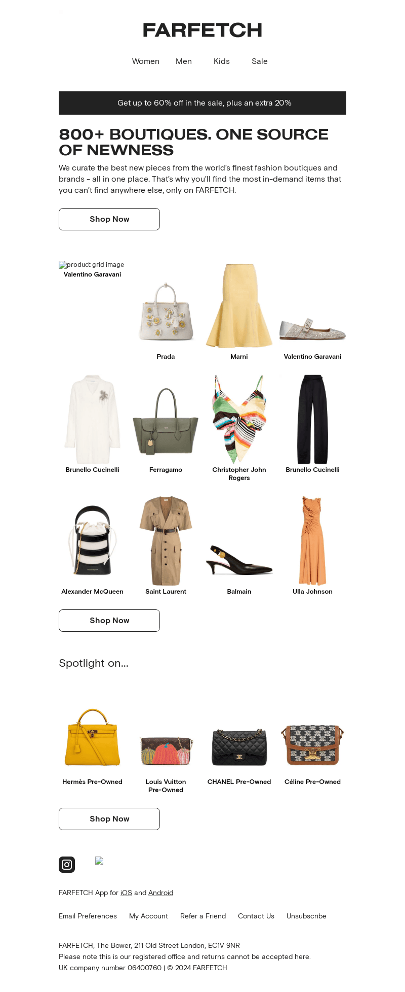 Global newness