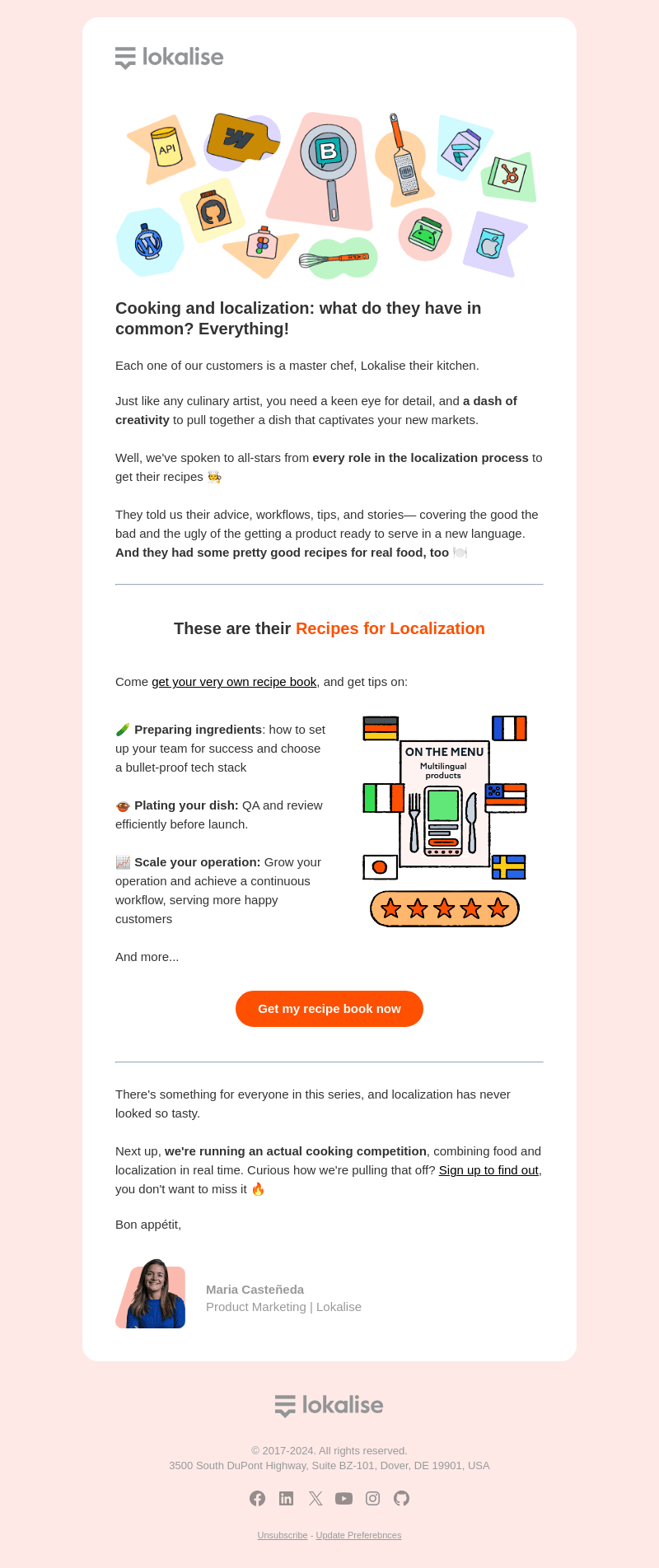 Lokalise email from Mon, Jun 10, 2024