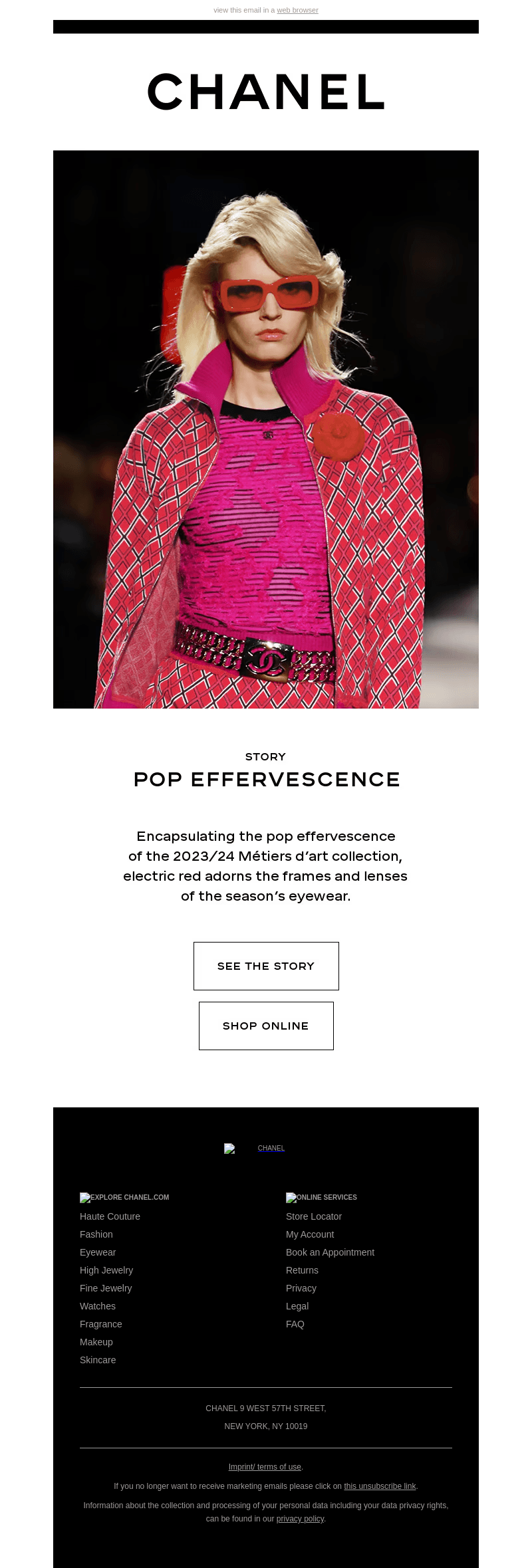 Pop Effervescence — CHANEL Eyewear