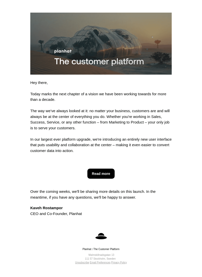 Planhat - Our Next Chapter