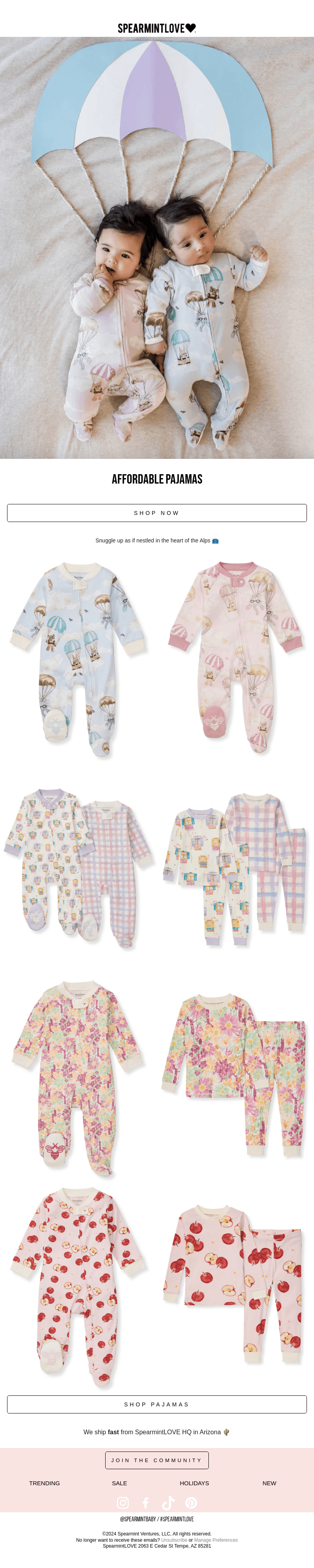 affordable pajamas