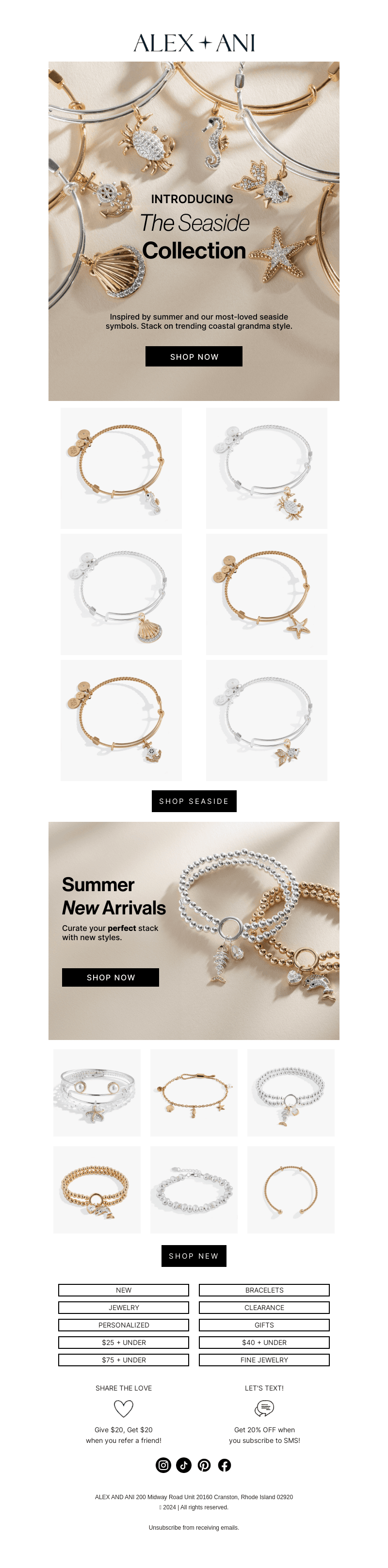 JUST IN: Seaside Collection 🦀⚓️