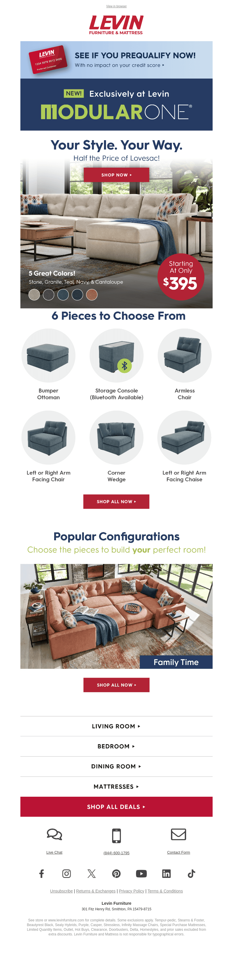 Modular One, Your Room Your Way! 🙂