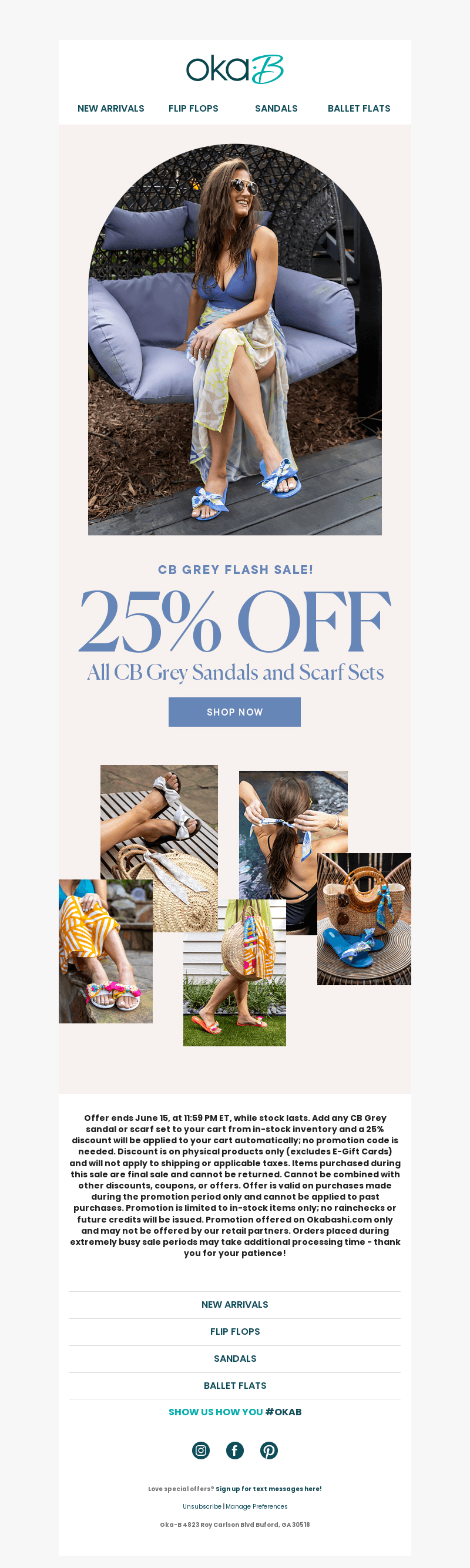 CB Grey Flash Sale