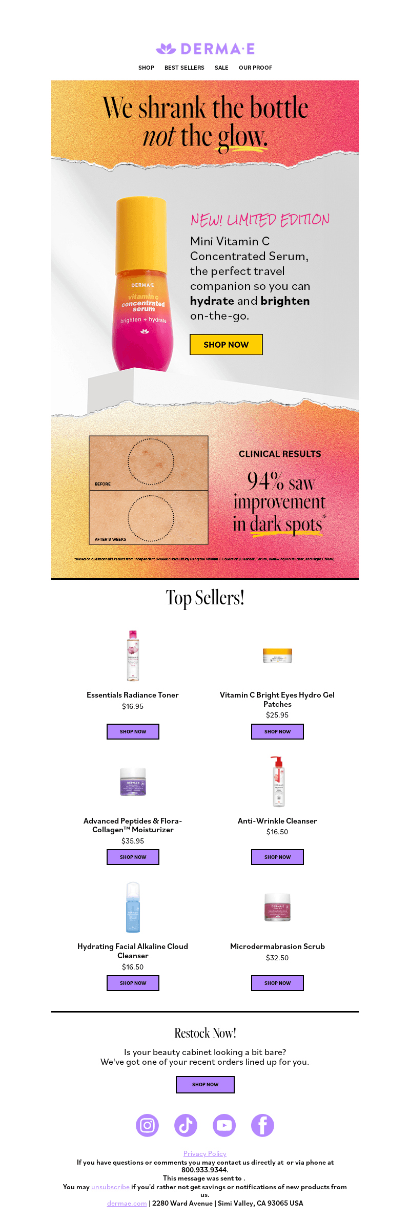 ✨🍊 Just Dropped! Limited Edition Mini Serum!