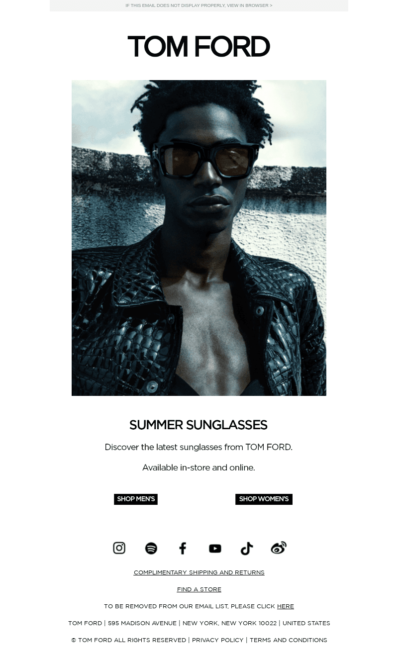 JUST IN | NEW SUNGLASSES