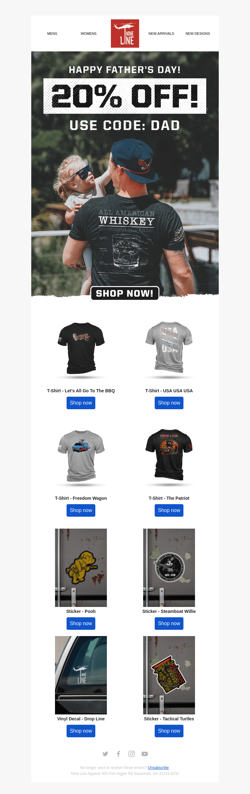 20% OFF: Just For Dad 😎