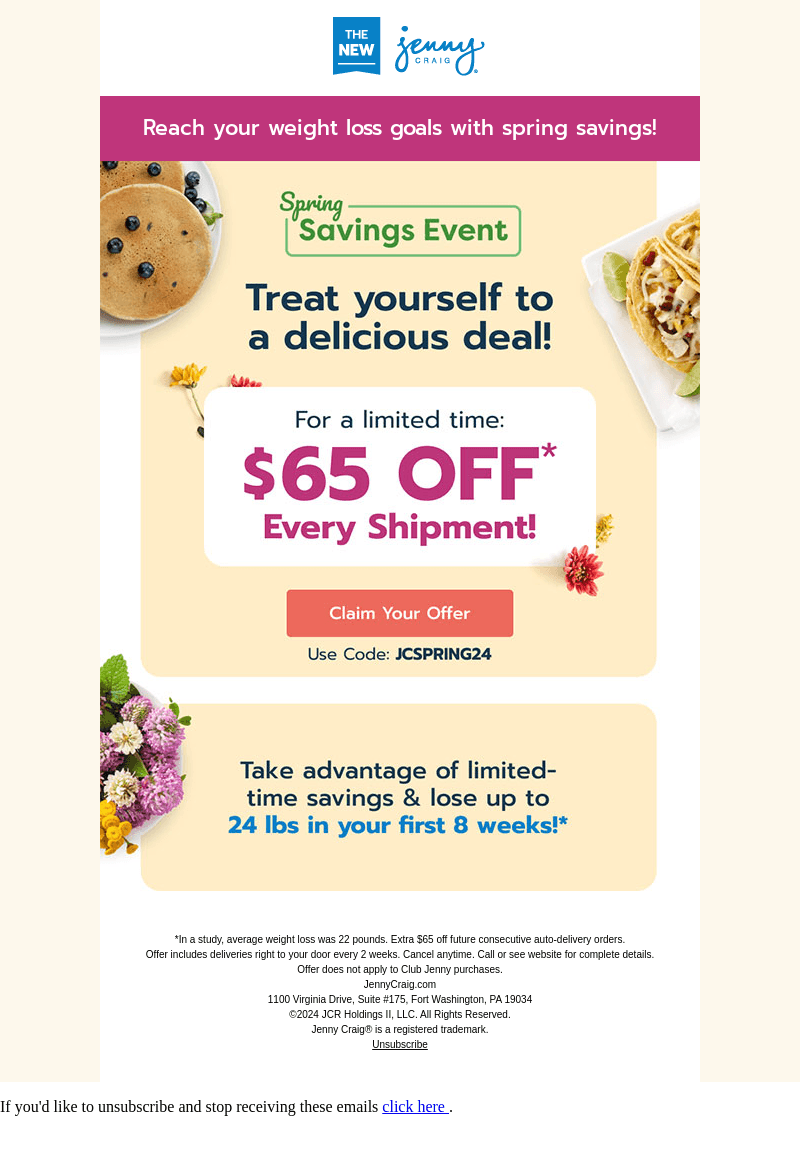 Make Weight Loss Easy with $65 Off!
