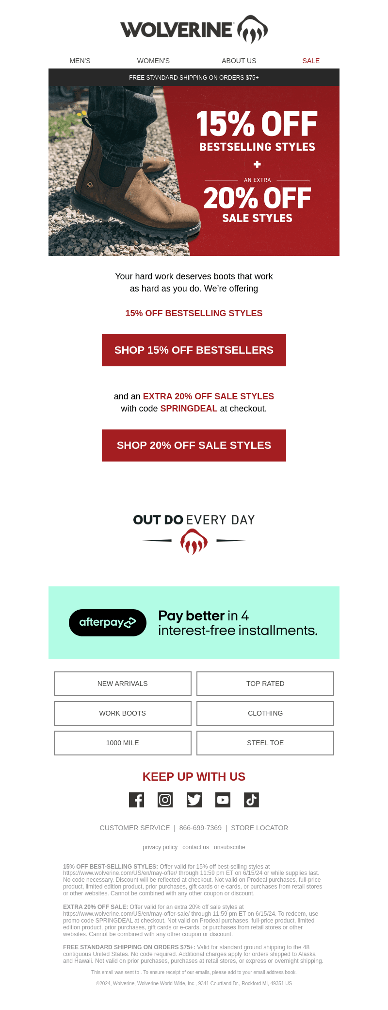 ⏰ Final Hours! Get 20% Off Sale Styles