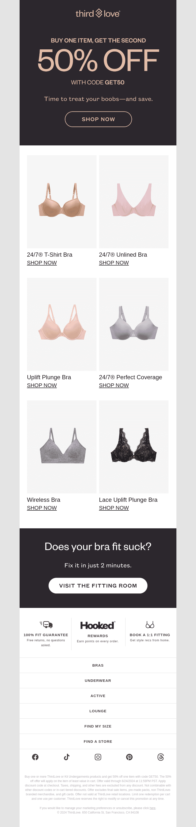 Don't miss your 50% off!