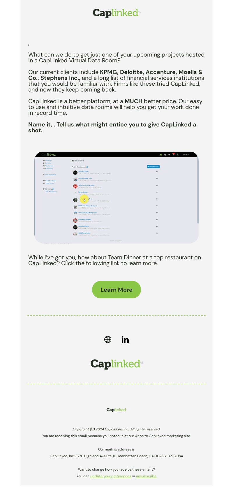 CapLinked email from Fri, Jun 28, 2024