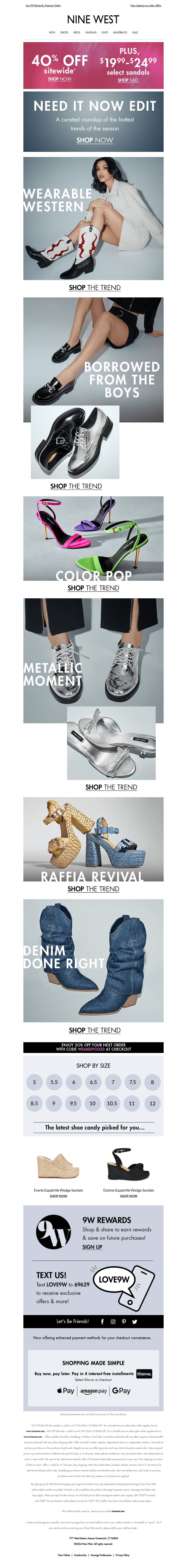 Extra 40% OFF Wearable Western & More