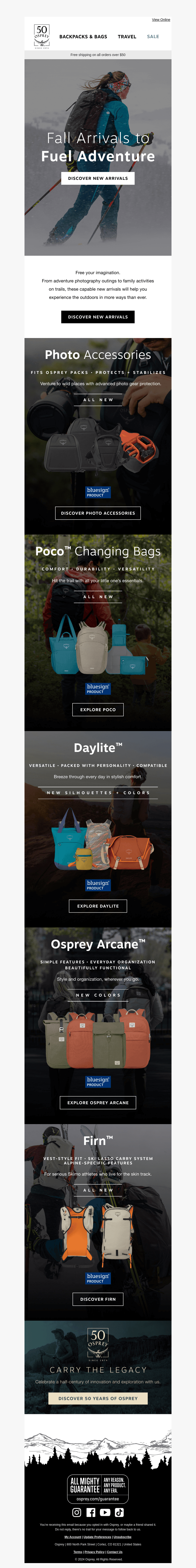 New arrivals, new destinations