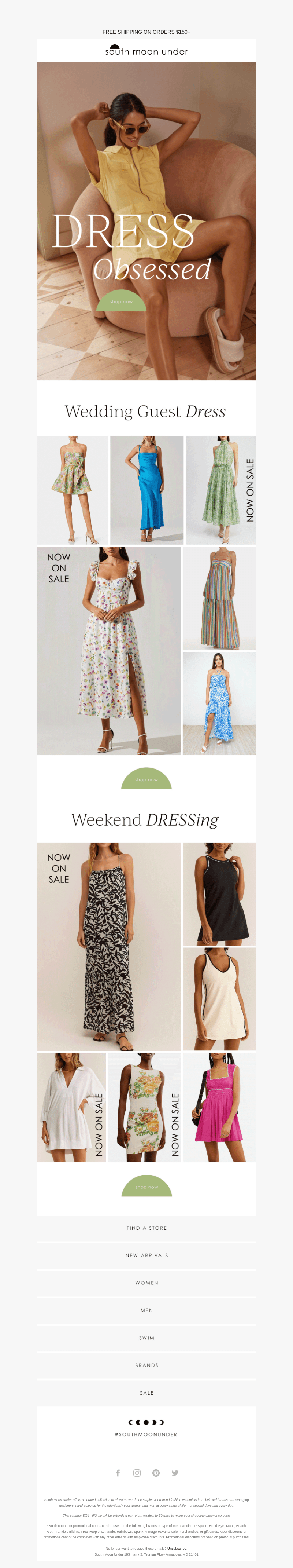 Inside: Dresses For Every Occasion