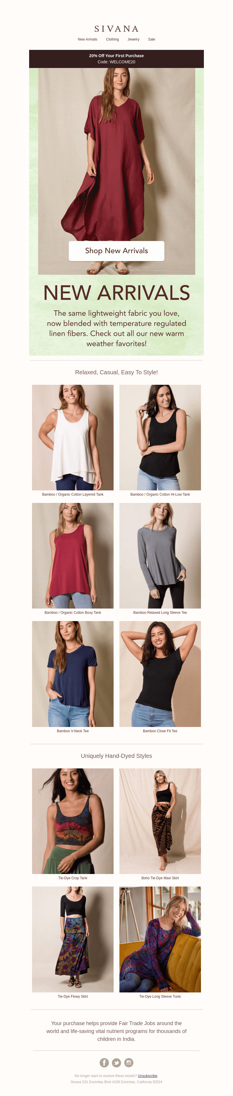 NEW 💚 Sustainable Styles