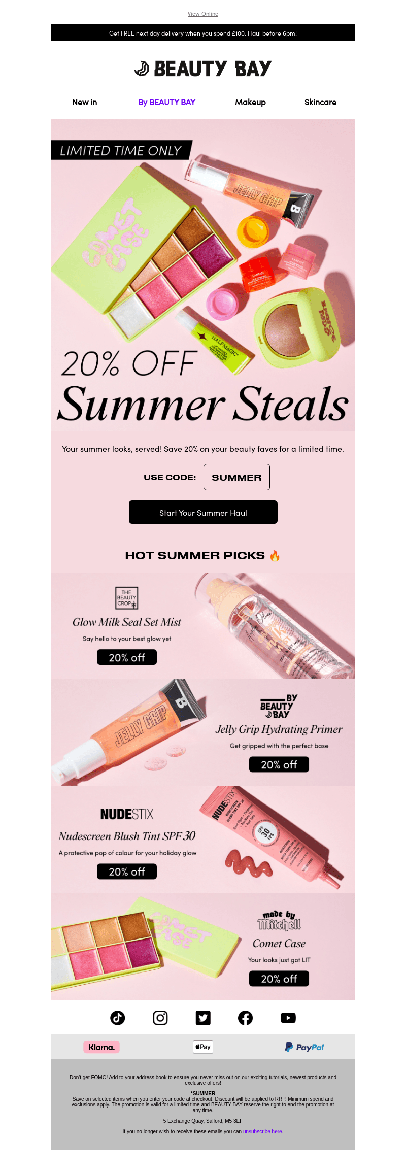 SAVE on summer steals ☀️