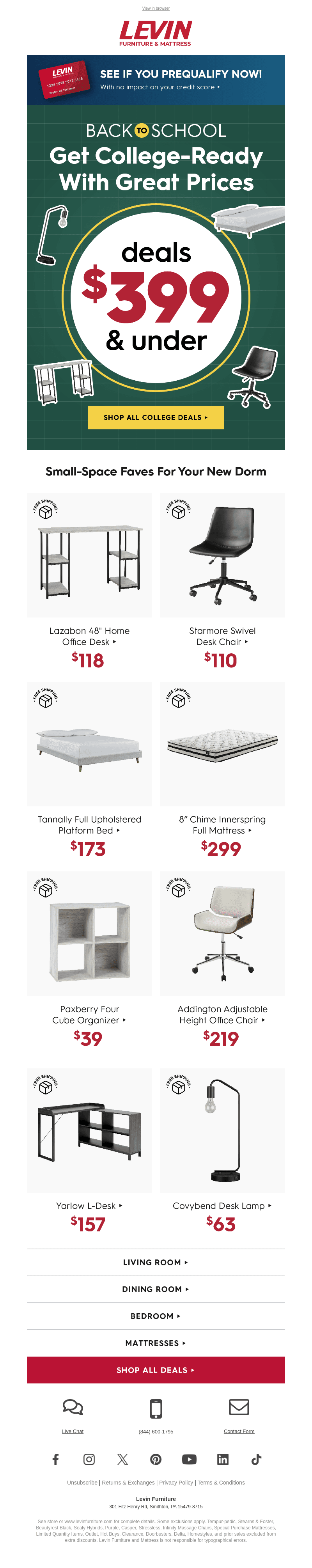 Back To School Essentials, $399 and Under! 🙌