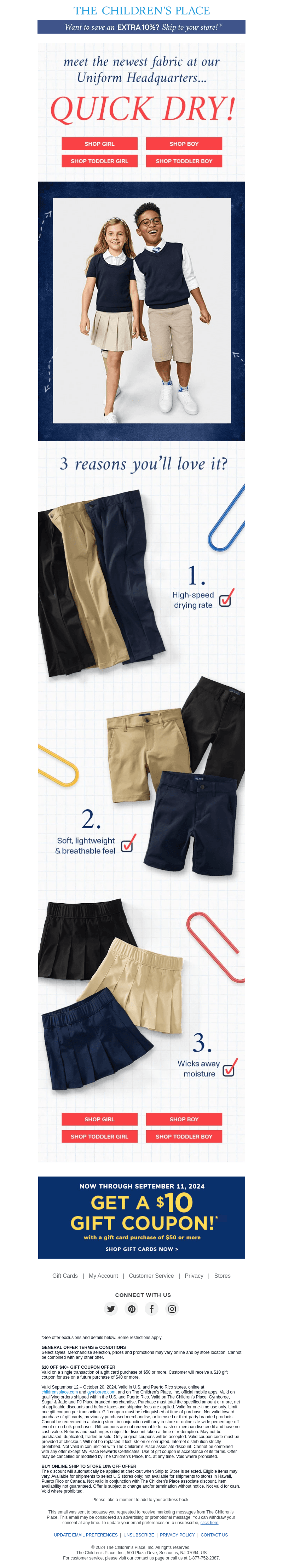 Our NEW Quick-Dry Uniform Styles 🌬️