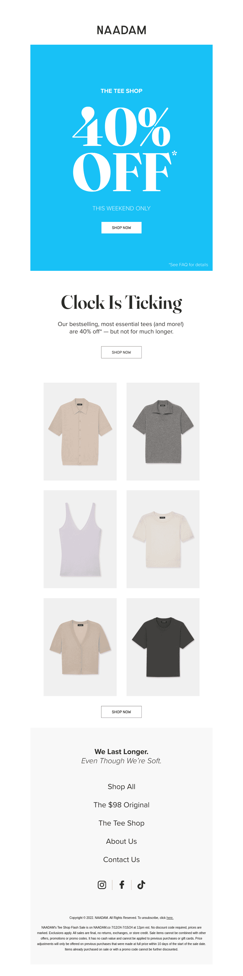 Almost Over: 40% Off