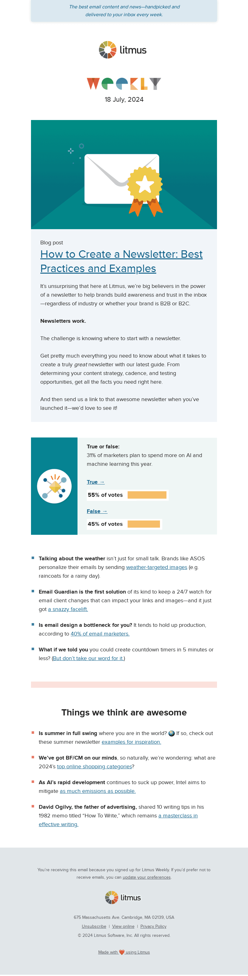 Litmus email from Thu, Jul 18, 2024