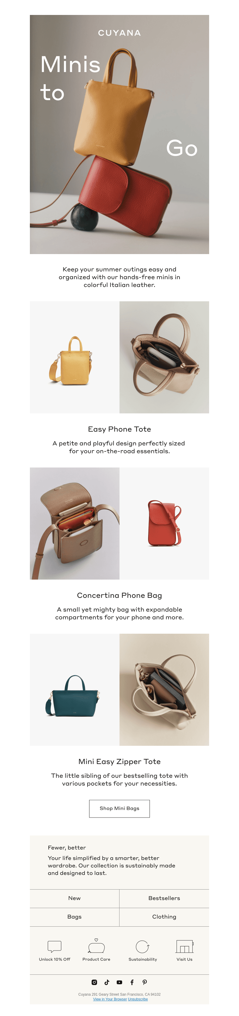 On-the-Go Mini Bags
