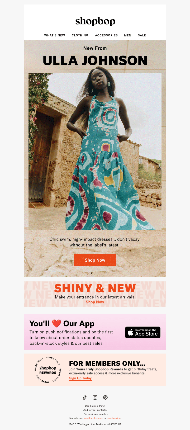 New Ulla Johnson (it's giving getaway)