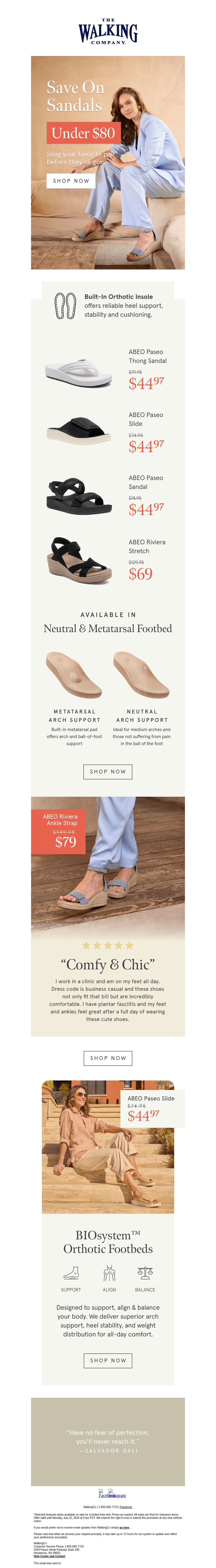 Comfortable Sandals: Under $80! 🔥