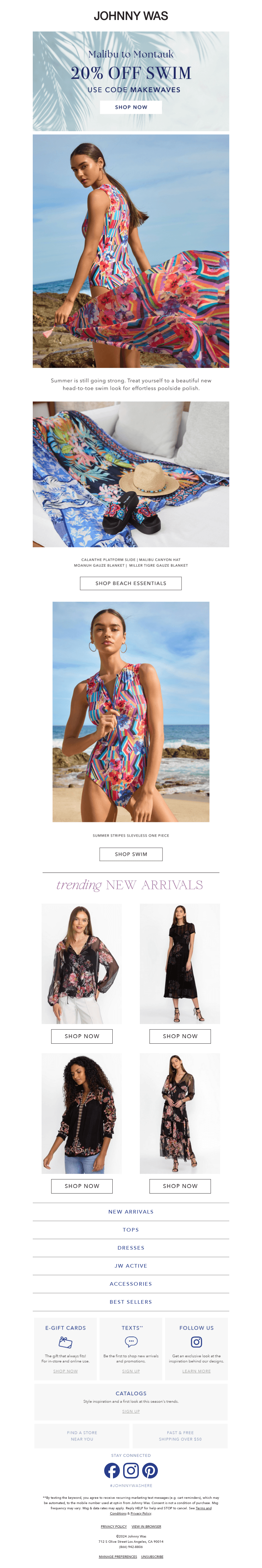 20% Off | Take the Plunge 🩱