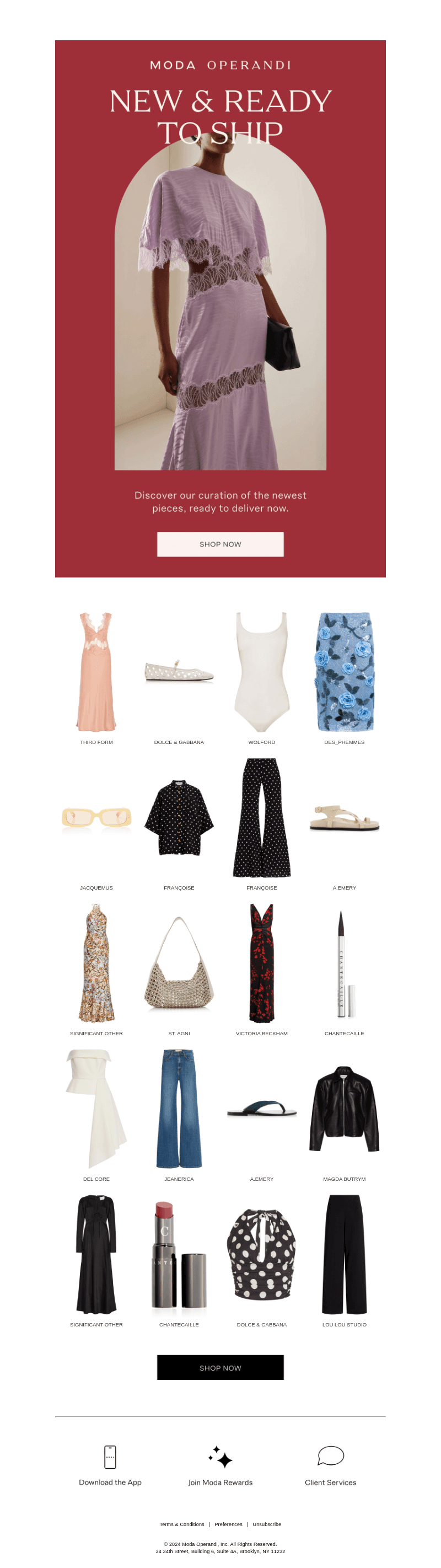 NEW & READY TO SHIP: Secure your favorite pieces now