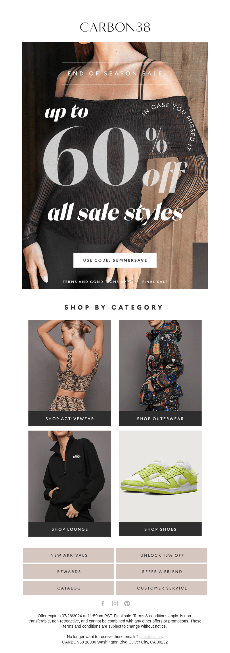 ATTN: YOUR FAVORITE – EXTRA 40% OFF!