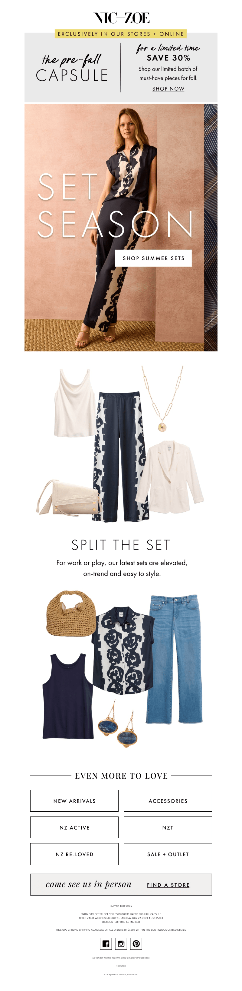 🚨 Trend Alert: sets for summer 🚨