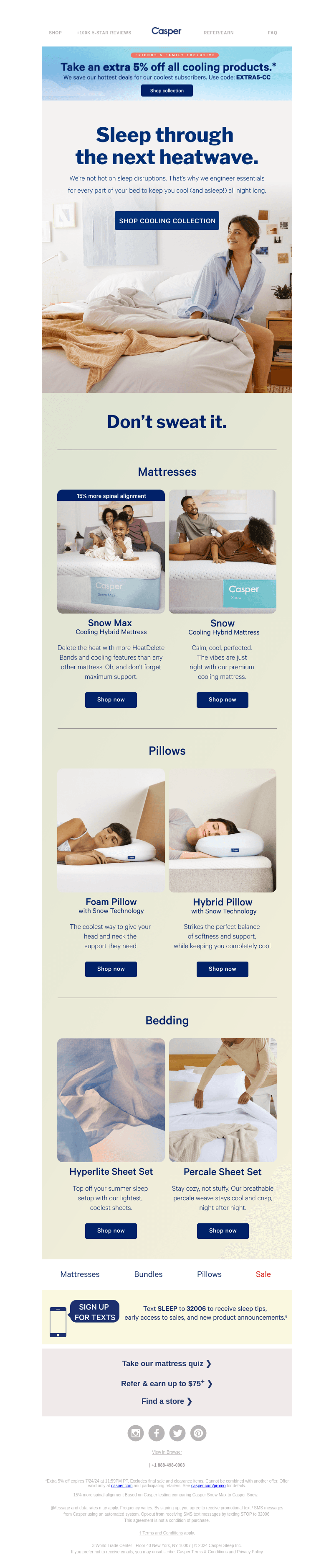 Night sweats? So uncool.