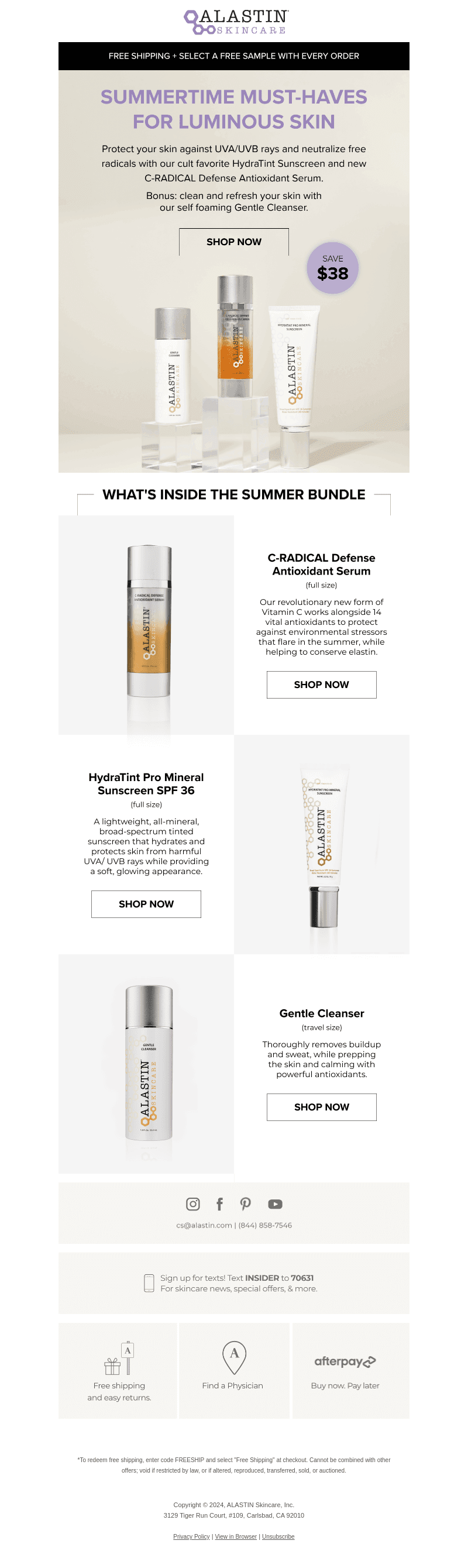 Introducing our NEW Summer Protection Bundle ☀