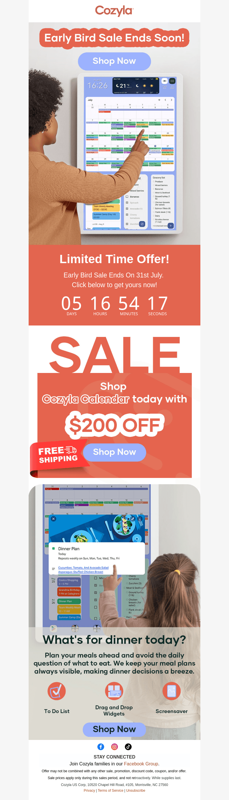 Cozyla email from Fri, Jul 26, 2024