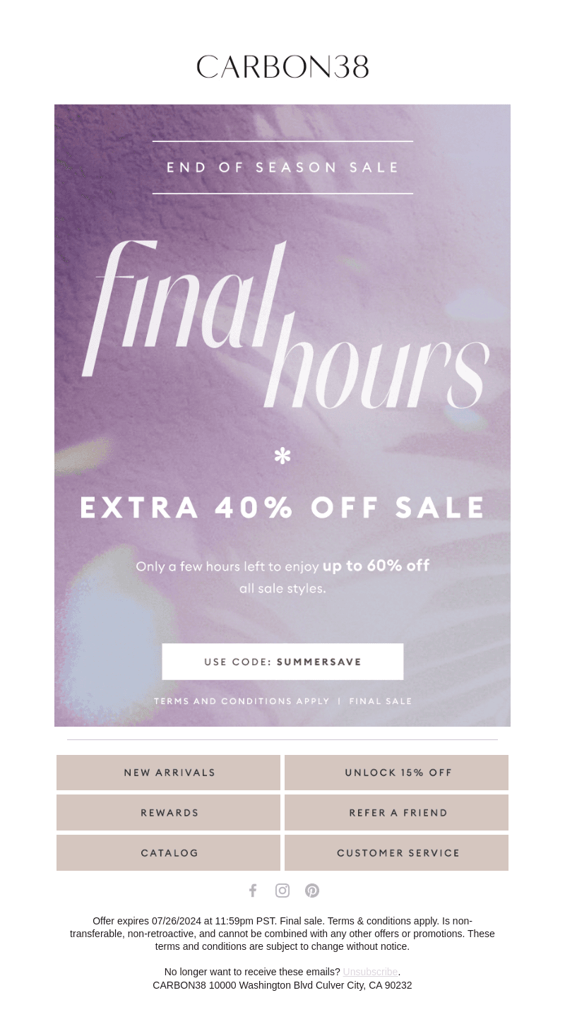 🚨Extra 40% off EXPIRES TONIGHT🚨