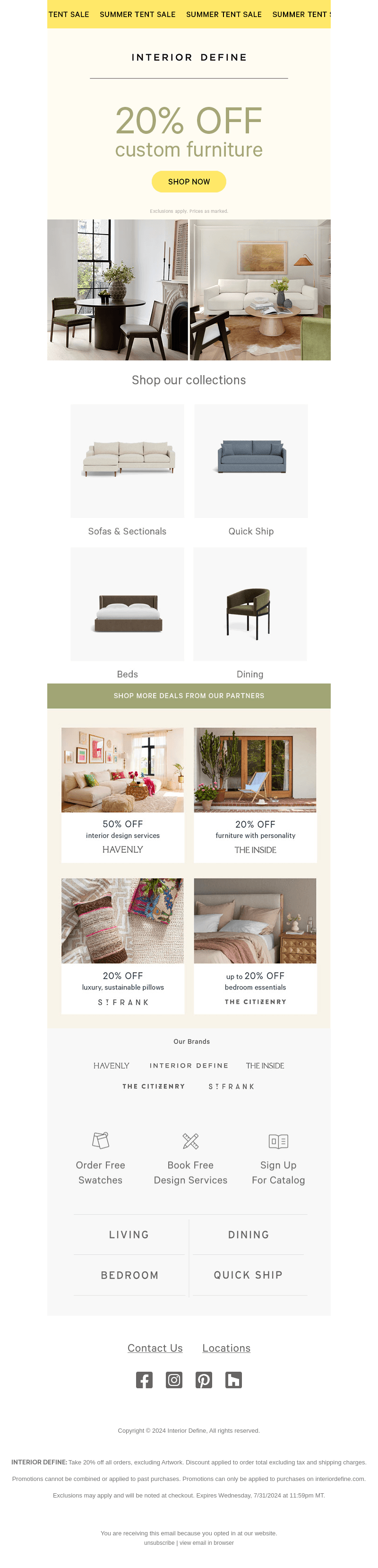 SHOP 20% OFF SITEWIDE