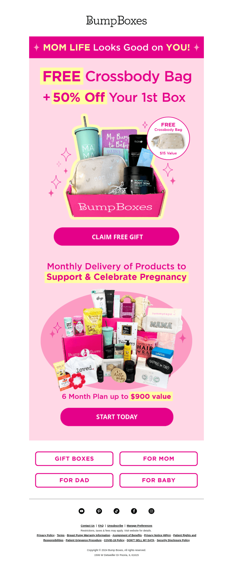 Every Mom needs a crossbody! Get yours FREE!