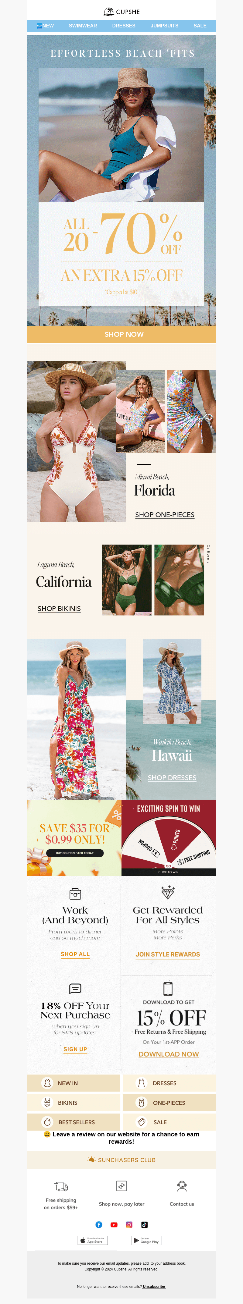 LOOKING FOR THE PERFECT BEACH LOOK?