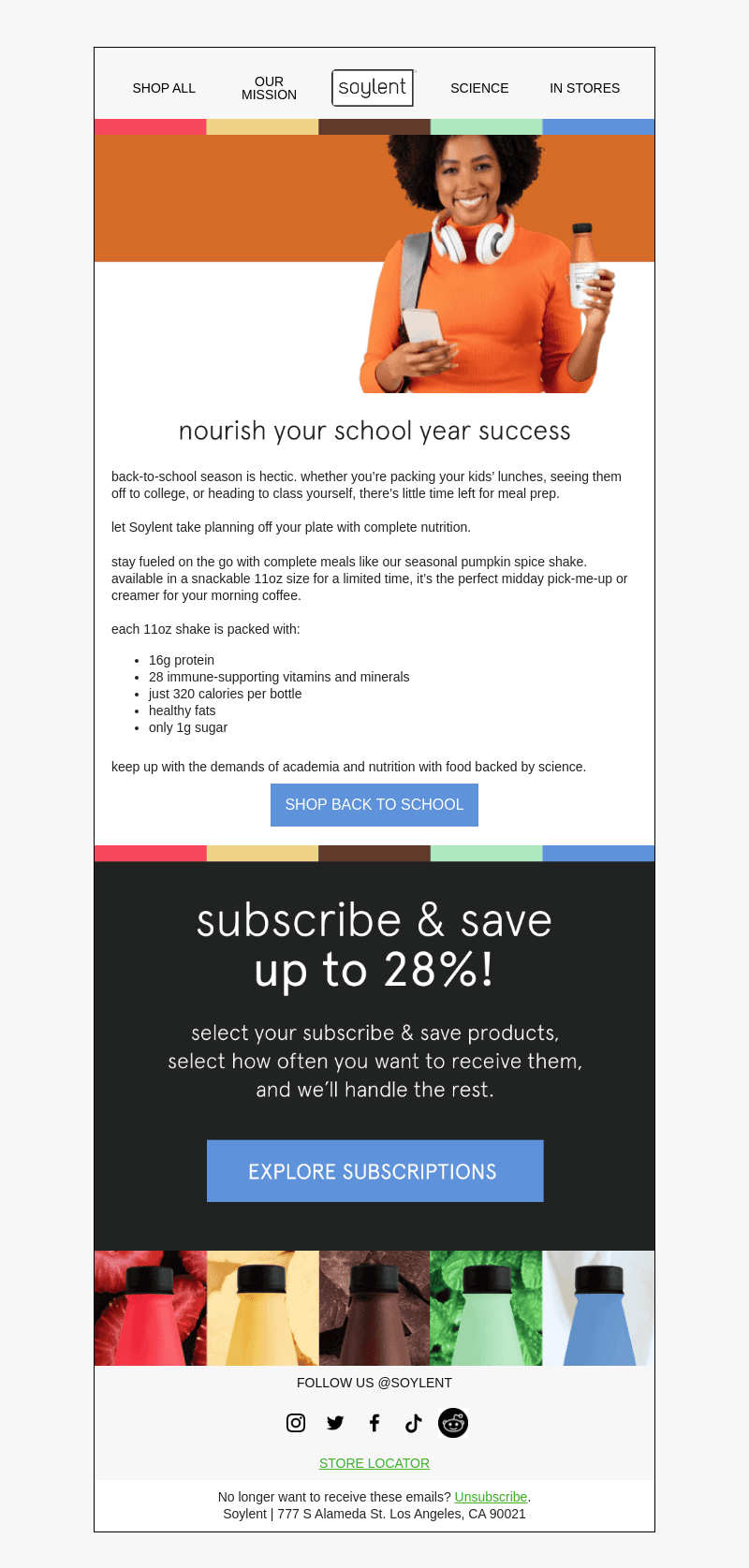 Soylent email from Sat, Aug 3, 2024