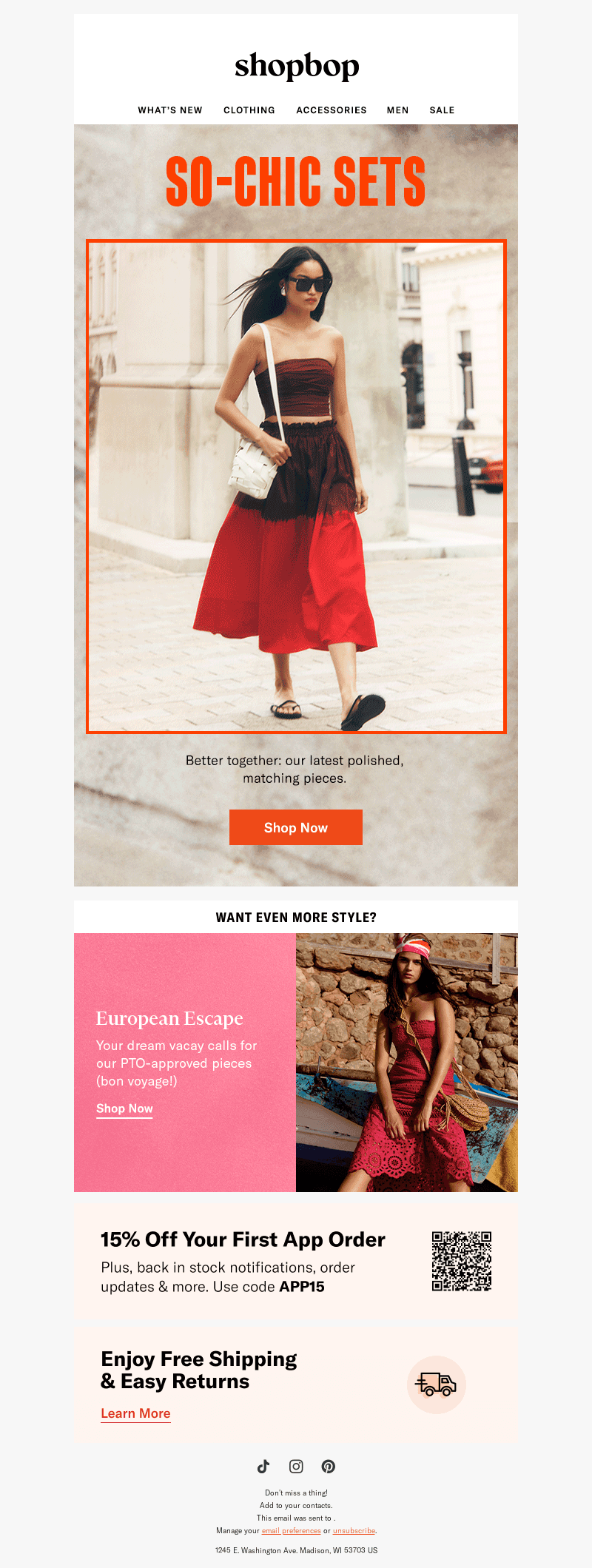 Better together: matching sets